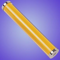 Yellow Acrylic Kaleidoscope w/ chrome plated ends